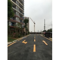 欽州小區地面劃線