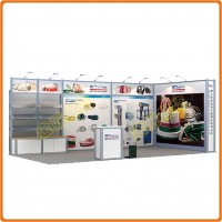 「9平/18平/36平標攤」便攜展位，10分鐘完成安裝