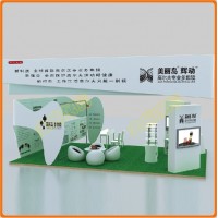 出國參展，便攜式可重復使用展位，拉網展位，展會展架