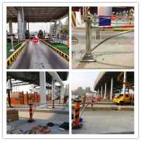 河南速發交通設施鑄鋼減速帶收費站手動欄桿機