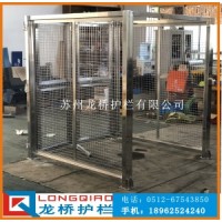 吳江304不銹鋼隔離網 設備不銹鋼圍欄 龍橋按圖紙加工大門
