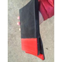 Y型聚氨酯裙板 雙層密封護皮 導料槽擋邊